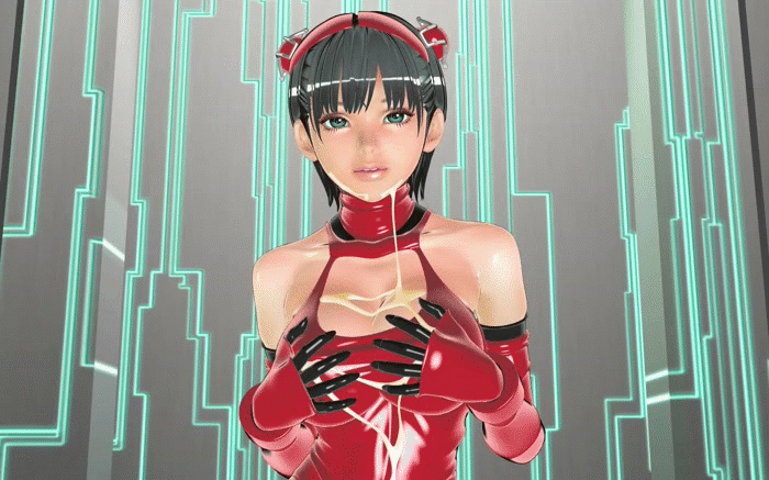  manga STARGATE3D Trance Doll - part 2, gloves , leotard  latex