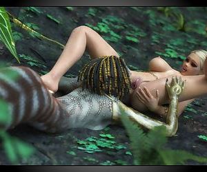मंगा saroyees क्वेस्ट 2 के रानी के snakes.., lesbian 
