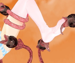 Manga henshin bohaterka sono 18, gloves , rape 