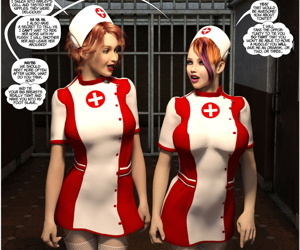 मंगा नई arkham के लिए superheroines 1 एन डी, power girl , leotard , latex  nurse