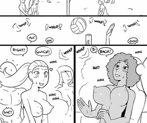 manga ชายหาด ลูกบอล, anal , orgy 