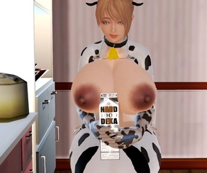  manga じゅりさん Turning into Cow.., collar , incest  lactation