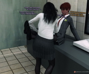 english manga Xelliot Lab Experiment 1 Ch.4-5.., schoolgirl uniform  uncensored