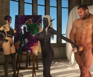 المانجا على الفنان - جزء 5, uncensored , anal  monster