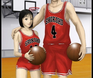  manga H&Stock SD Slam Dunk Illustrations, ayako , haruko akagi , group , schoolgirl uniform 