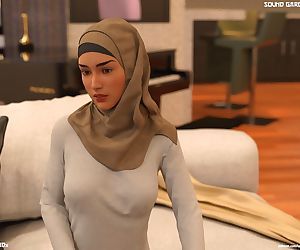 mangá Hijab dx  de som Jardim 2, slut , big boobs 