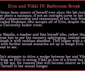 el manga Erin y Vikki - Cuarto de baño romper, futanari  anal