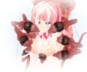 manga henshin heroine sono 6 ส่วนหนึ่ง 2, gloves  monster