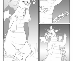 manga dragoness groei, furry , breast expansion 