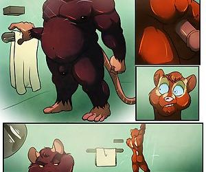el manga rata problemas 1, furry 