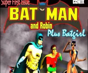 Manga Batman i Robin 1, big cock , big boobs 
