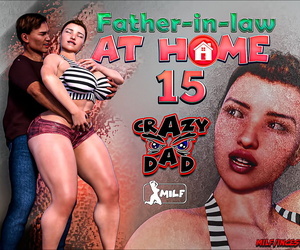 english manga Crazy Dad 3D Father-in-Law at Home 15.., dark skin , incest 