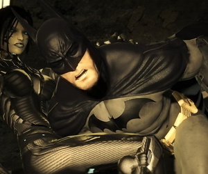 mangá brutal  de batman :por:, batgirl , catwoman , dead or alive , femdom 